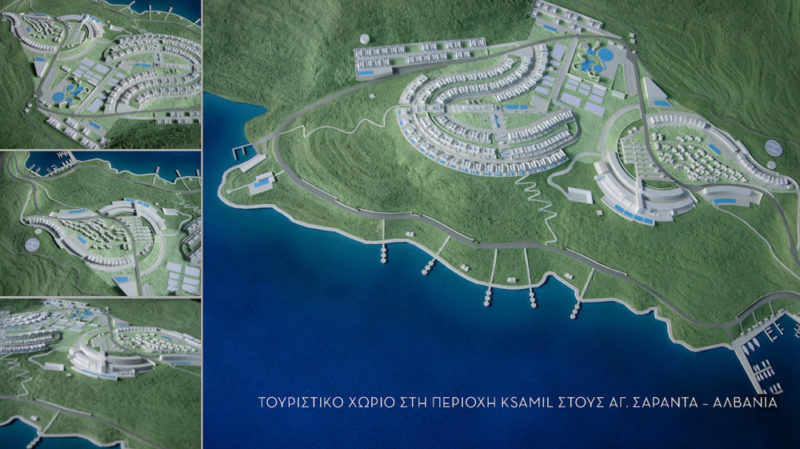 ΤΟΥΡΙΣΤΙΚΟ ΧΩΡΙΟ ΣΤΗ ΠΕΡΙΟΧΗ KSAMIL ΣΤΟΥΣ ΑΓΙΟΥΣ ΣΑΡΑΝΤΑ - ΑΛΒΑΝΙΑ